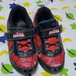 Spiderman Kids Sneakers Toddler Size 12